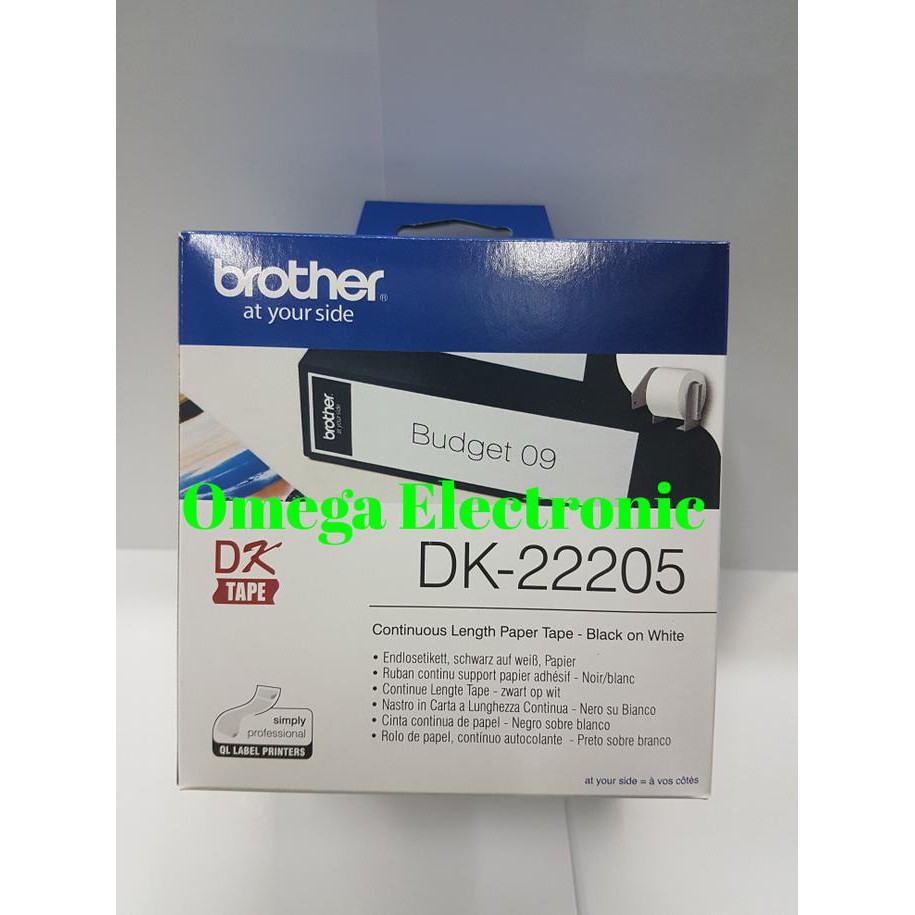 

Brother Label Tape Dk-22205 Continuous Length Paper Tape Dk 22205