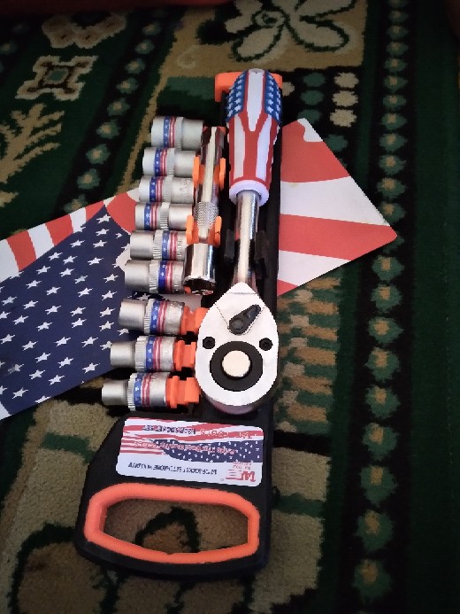 Kunci Sok Set 12 Pcs / Kunci Shok Tat Tools Inch