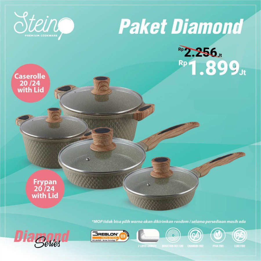 STEIN COOKWARE PAKET DIAMOND