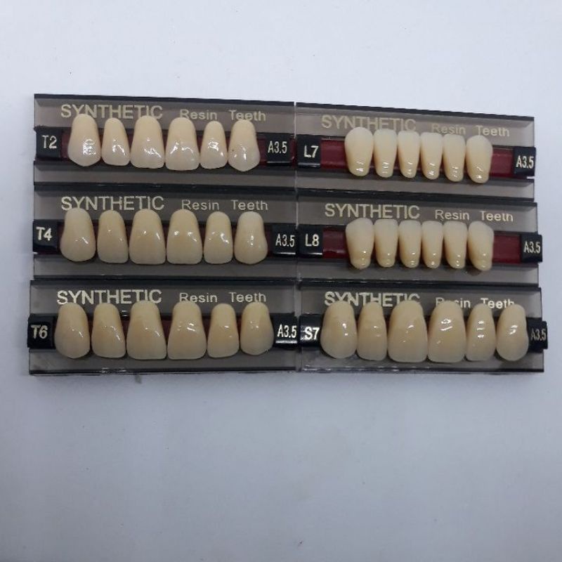 gigi palsu yp A3,5 anterior u/l depan atas dan bawah