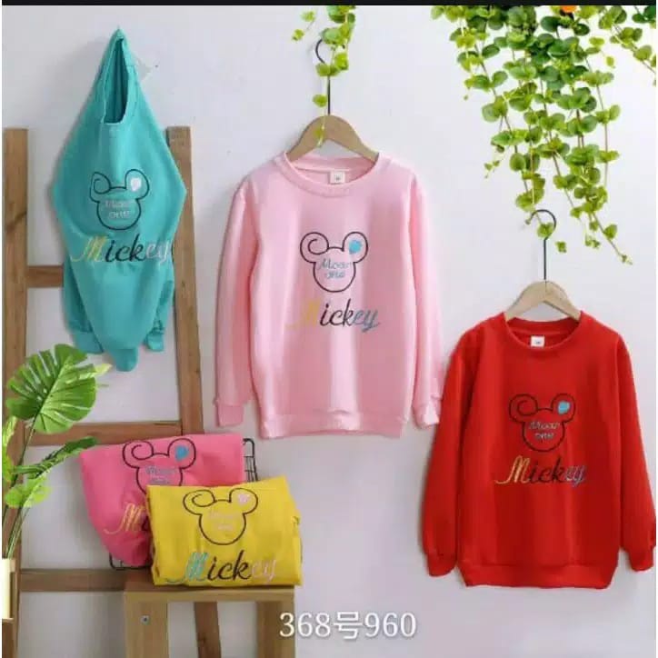 SWEATER ANAK 5 - 10 TAHUN / Baju Anak Import tangan panjang // Kaos Anak Perempuan Lengan Panjang