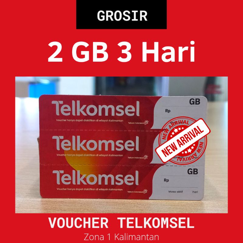 Voucher Telkomse 2 GB 3 Hari Baru