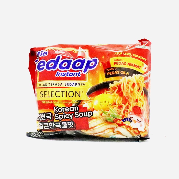 

Mie Sedaap Korean Spicy Soup