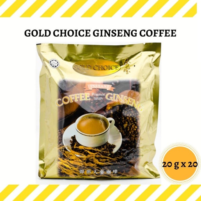 

Gold Choice Kopi Gingseng - Gingseng Coffee Gold Choice 400 gr