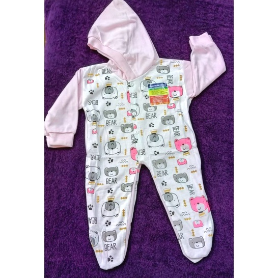 Jumper bayi Motif Bergambar isi 3 murah 0- 6 Bulan Newborn Jumpsuit bayi baru lahir Baju Tidur Bayi