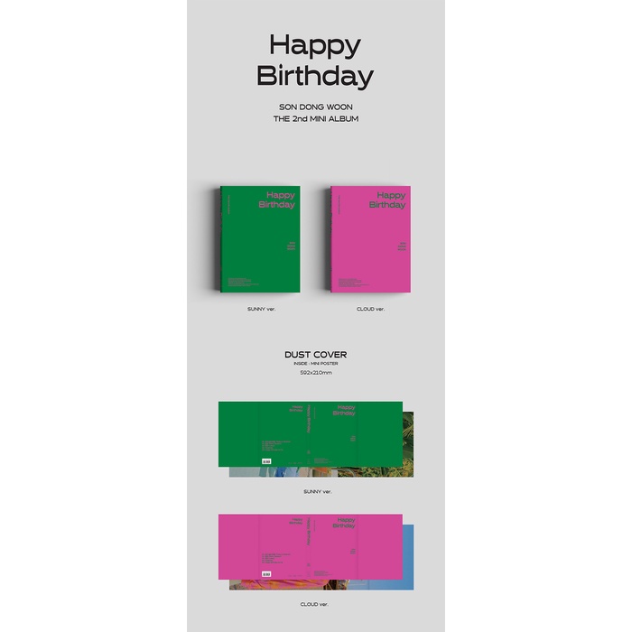 Son Dong Woon (Highlight) - 2nd Mini Album Happy Birthday