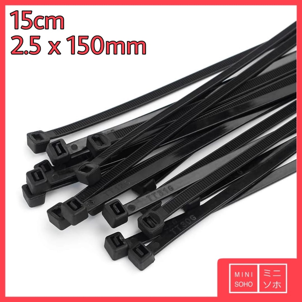 Kabel Ties 2.5 x 150mm (15cm) Cable Ties kabel ikat Kualitas terbaik