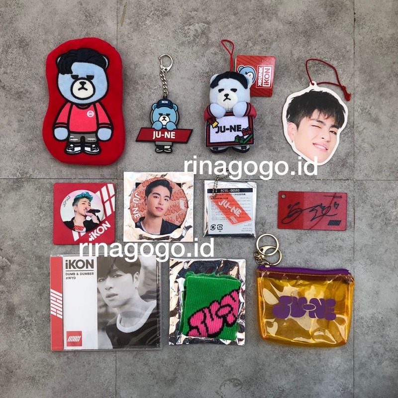 [NEW] iKON JUNE JAPAN GOODS❤️ BI JINAN BOBBY YOYO JUNE DK CHAN ikon merch album junhoe korea