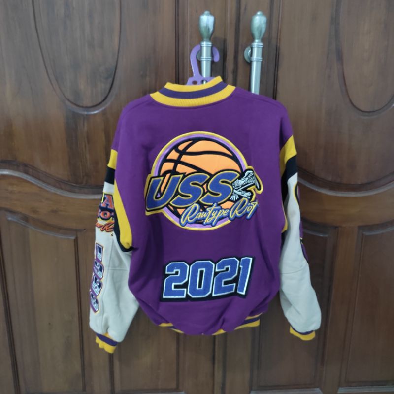 USS x RawType Riot Varsity Jacket