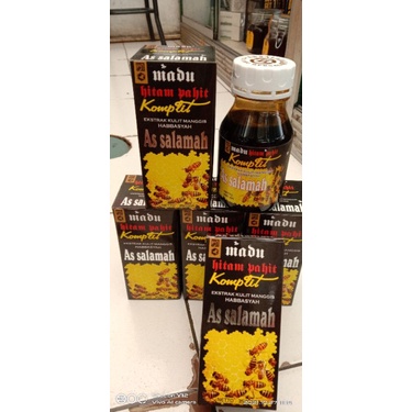 

Madu Hitam Pahit Komplit"As salamah 350gr"Produksi Abu Herbal