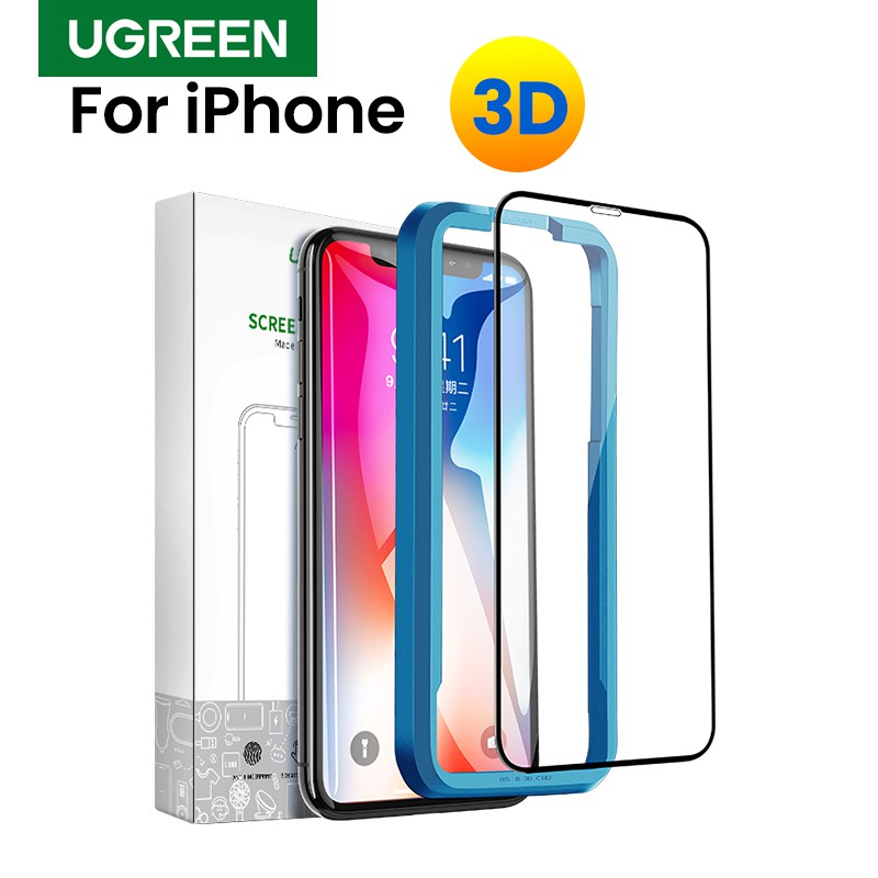 UGREEN Original Tempered Glass Pelindung Layar 3D untuk