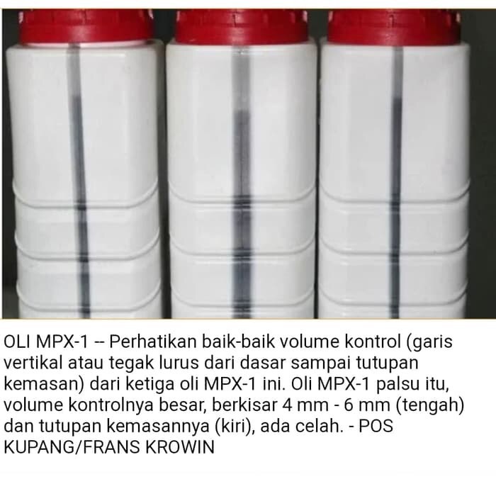 PAKET OLI MESIN 800 ML DAN GEAR GARDAN 120 ML MPX 2 ORIGINAL AHM