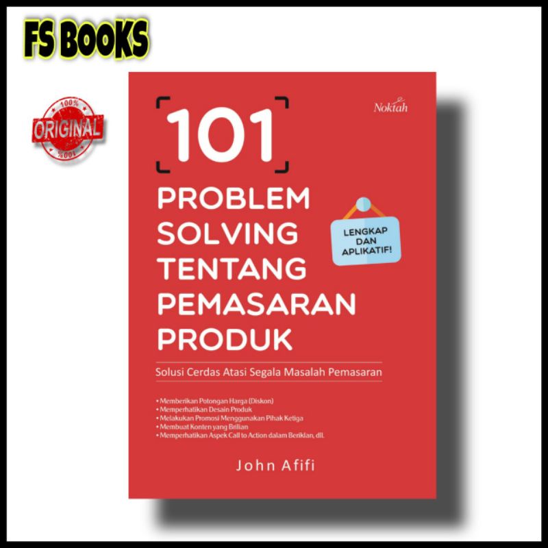 Buku 101 Problem Solving Tentang Pemasaran Produk - ORIGINAL