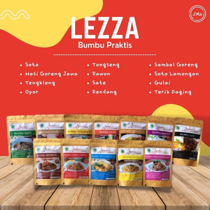 

BUMBU INSTANT NON MSG LEZZA/BUMBU INSTANT
