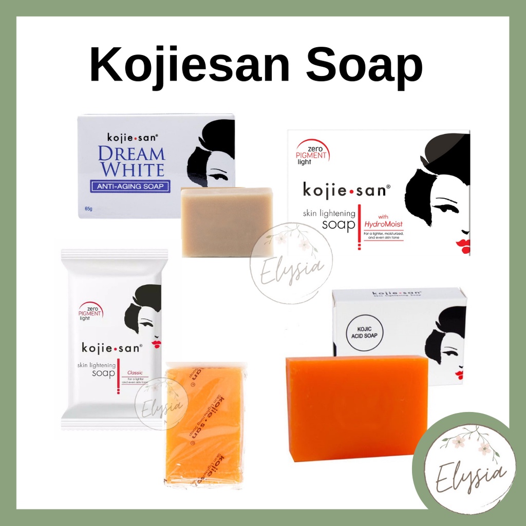 Kojiesan Skin Lightening Acid Soap/ Hydromoist/ Dream White Soap 45gr /65 gr /135 gr