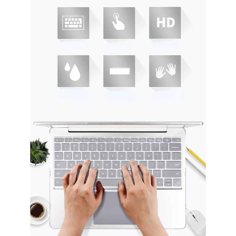 Film Pelindung Keyboard Untuk Microsoft Surface Laptop Go 12.4 &quot;