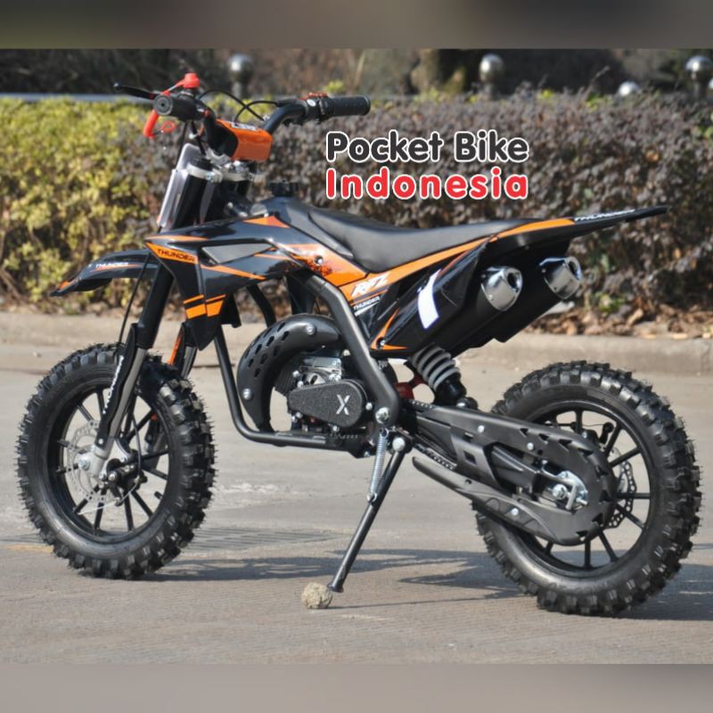 Motor Mini Trail RFZ Thunder 50cc Trail Mini RFZ Tarik Automatic 50cc Pullstart