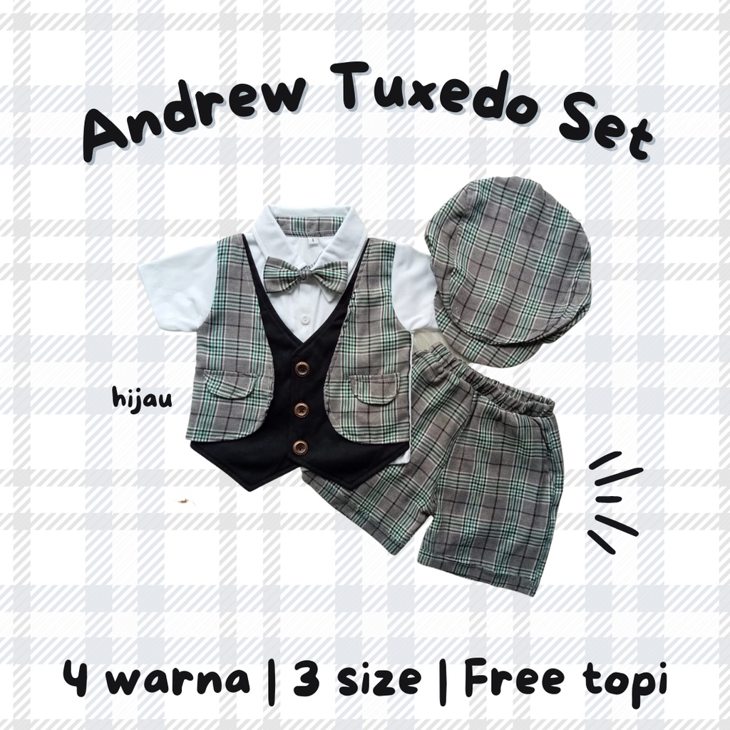 GROSIR ANDREW TUXEDO SET