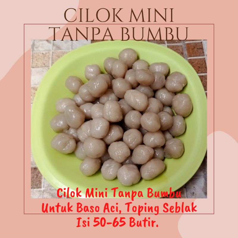 

CILOK MINI TANPA BUMBU