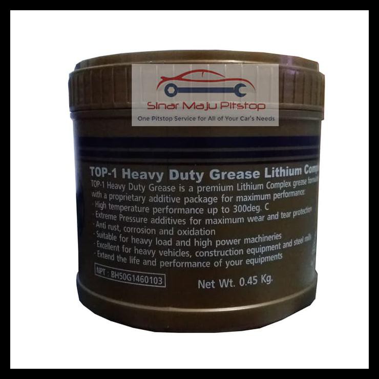 Promo Gemuk / Pelumas / Grease / Stempet - Top 1 Heavy Duty Lithium Ep 450 G Best Seller 