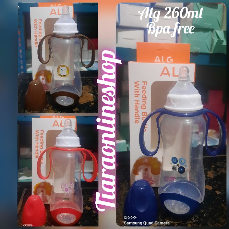 Botol susu ALG 260ml /Dot baby ALG bpa free foodgrade