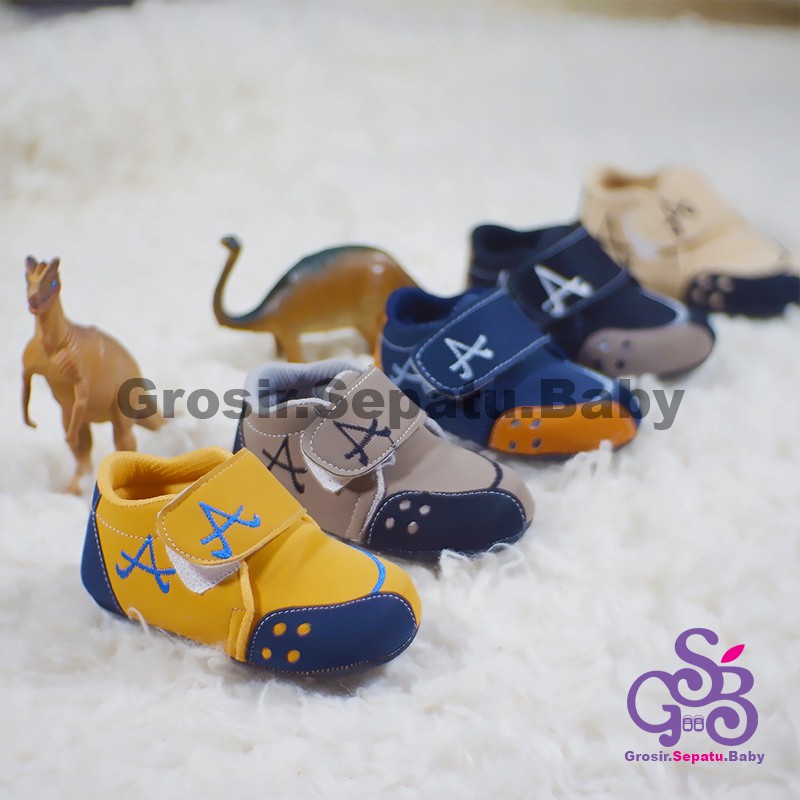 prewalker sepatu bayi laki laki umur 2 - 14 bulan model casual A