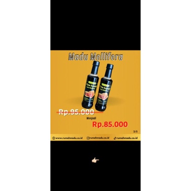 

Madu hutan apis mellifera
