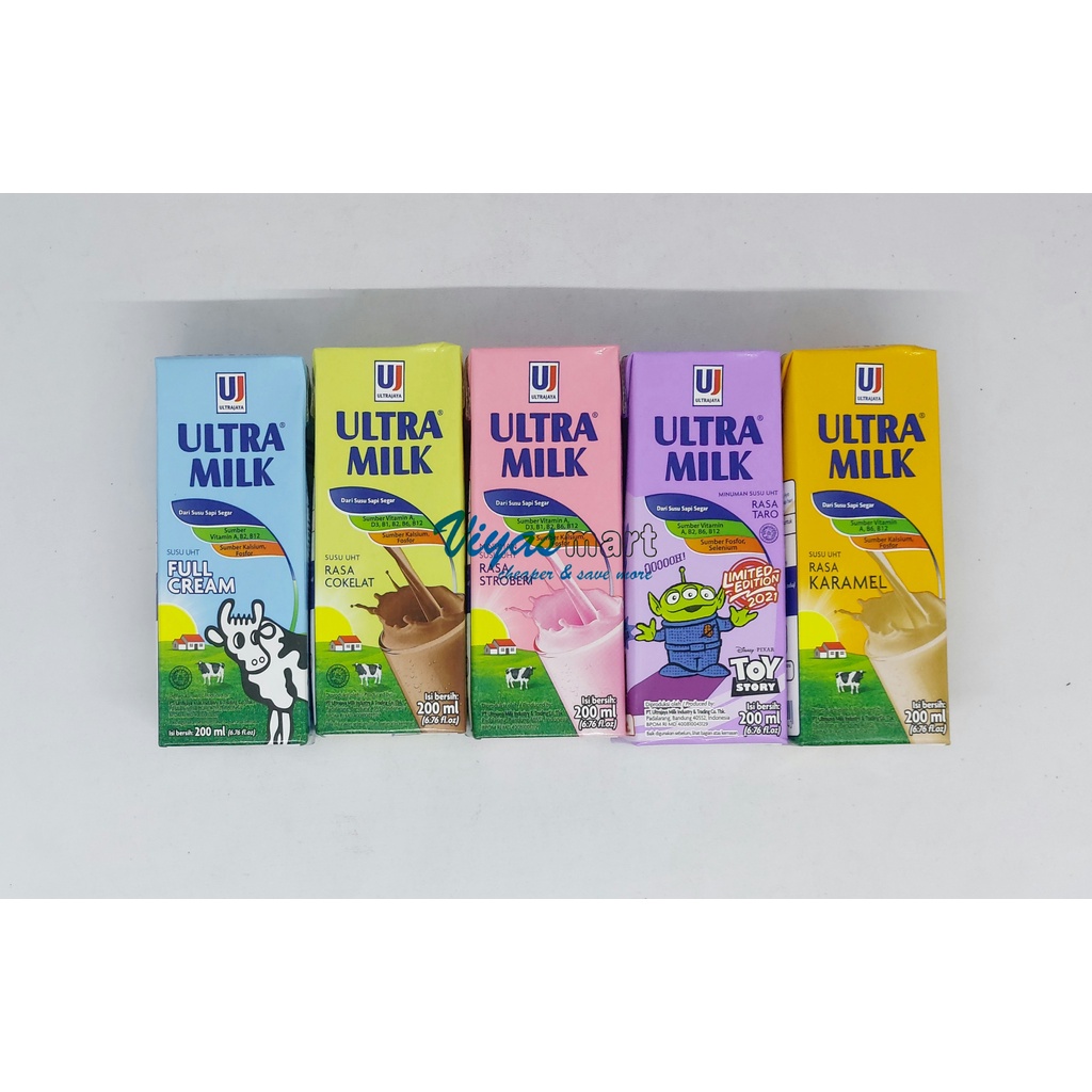 

Ultra Milk Susu Cair UHT / Susu Kotak 200ml