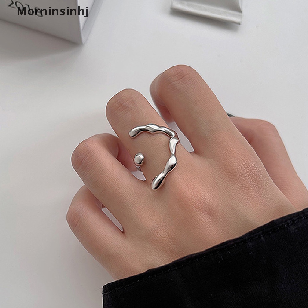 Cincin Handmade Model Hollow Lebar Gaya Retro Untuk Wanita