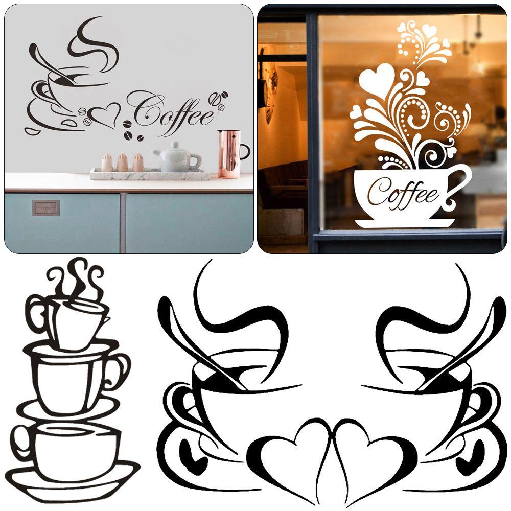 TOP Stiker Dinding Removable Dekorasi Rumah Hiasan Jendela Toko Cafe Shop Ornamen Bunga Anggur Decals