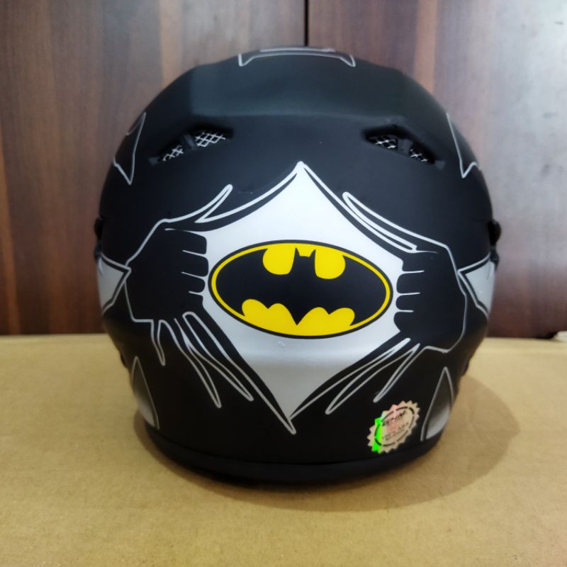 Helm Anak SNI Sky Anak usia 3-8 tahun Karakter Batman