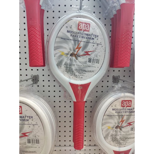 APA raket nyamuk baterai ace hardware/Mosquito swatter