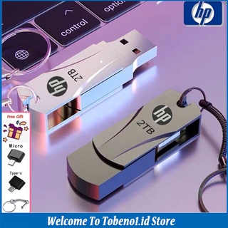 [Ready Stock] 2TB Hp Flash Drive Metal Waterproof USB 3.0 Pendrive