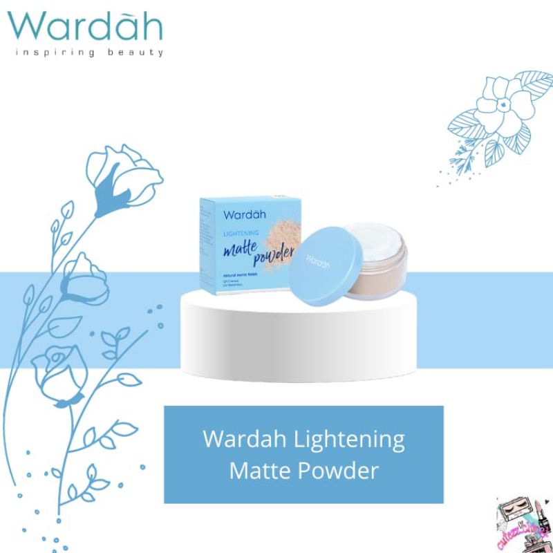 ☃Cutezz_Ching1☃Wardah Lightening Matte Powder 20g