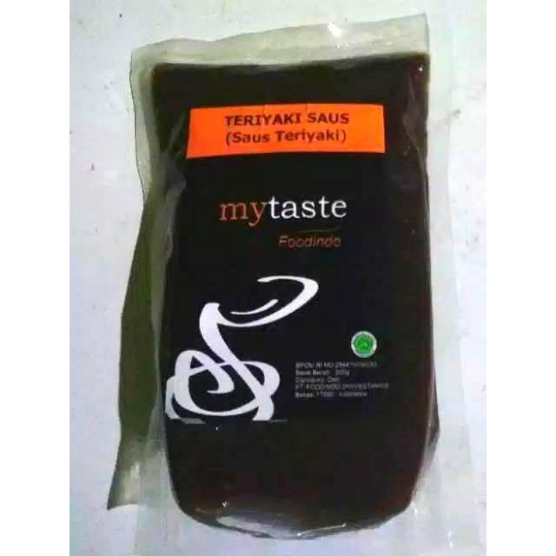 

MY TASTE TERIYAKI SAUCE BARBEQUE 500GR