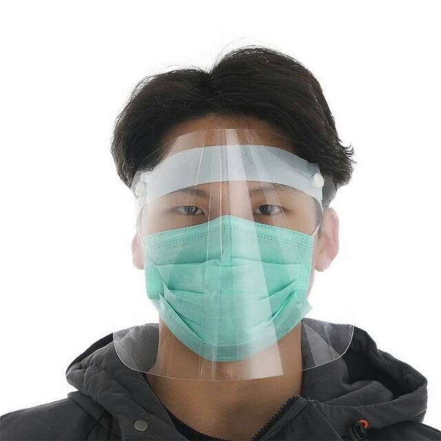 Face shield faceshield pelindung wajah APD alat proteksi diri anti droplets