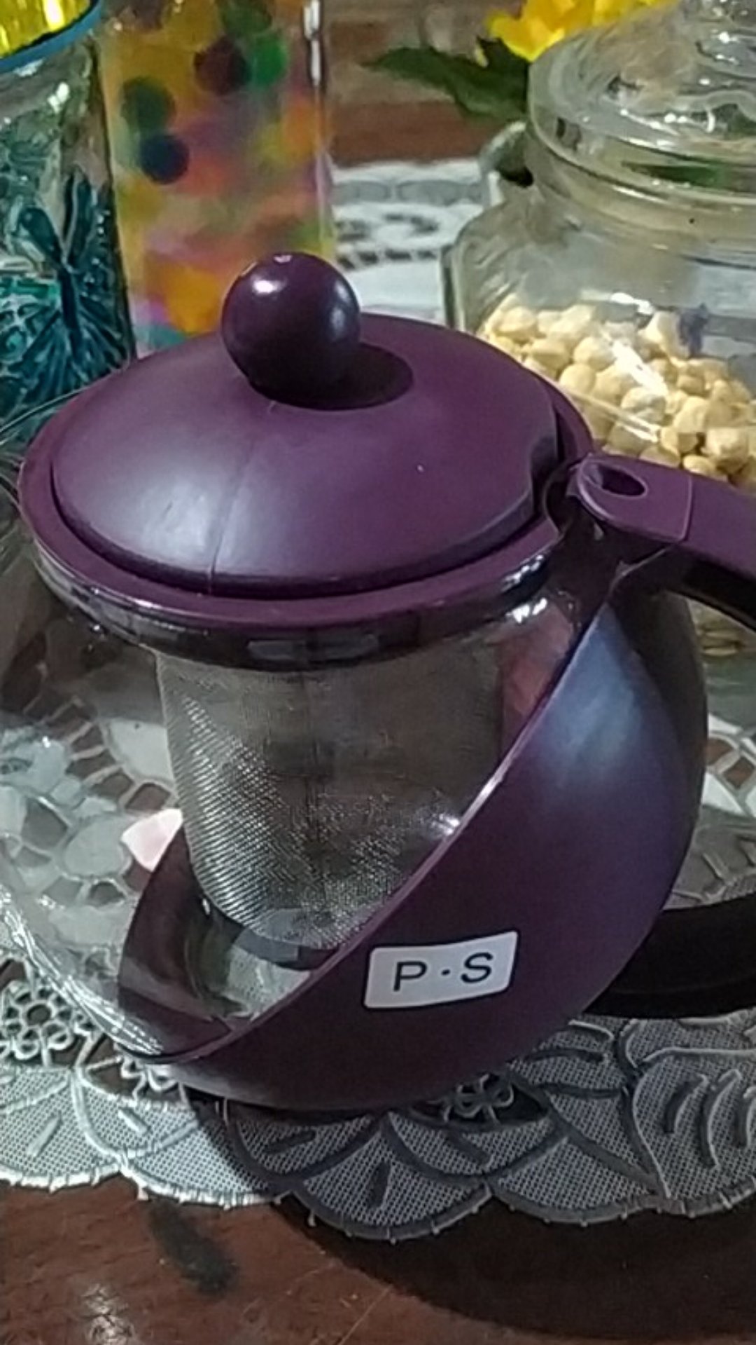 Tea Pot Nagako Aurora 750ml / Teko Saringan Teh Baceman Teh Kopi Tubruk