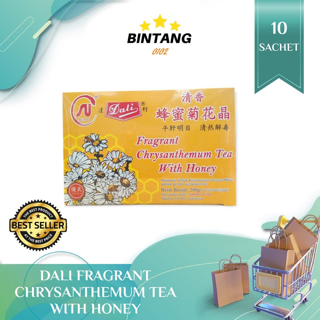 

DALI - TEH KEMBANG FRAGRANT CHRYSANTHEMUM TEA WITH HONEY teh pereda panas dalam