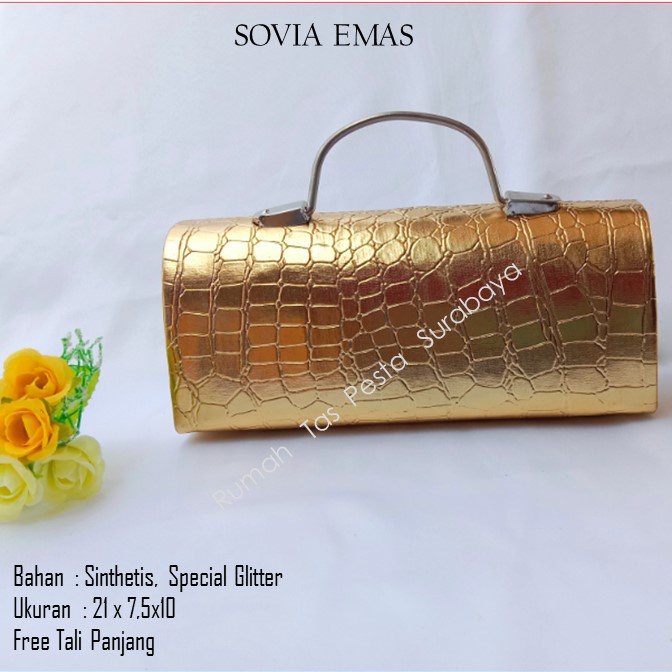 Tas Pesta,Tas Kecil,Tas Imut,SOVIA EMAS