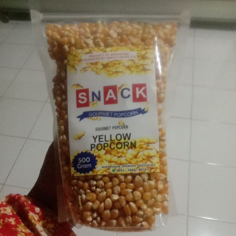 

Jagung Popcorn Snack Yellow mentah