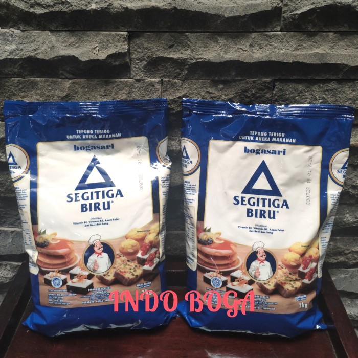 

D02D1 Segitiga Biru Tepung Terigu 1 Kg / Tepung Terigu Protein Sedang 1Kg Da01D100