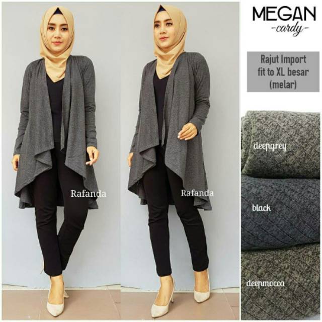 Megan Cardy, KARDIGAN RAJUT WANITA SUPER CANTIK BAHAN RAJUT IMPORT  LD100-120 TERMURAH TERLARIS OOTD