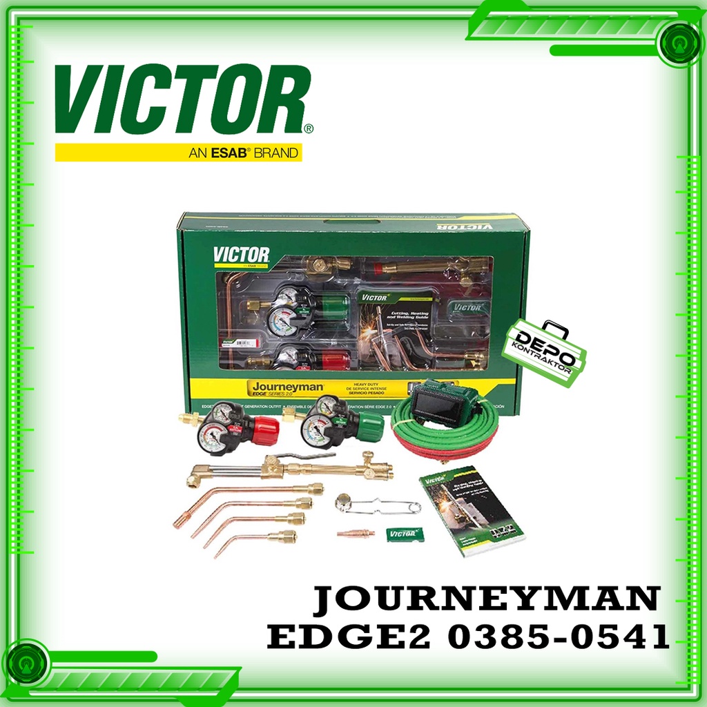 VICTOR Journeyman 0385-0541 Blender Las Set Original Welding Kit Set