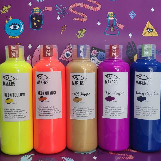 

Update! Acrylic Neon Series - Eccentric Sada Set Of 5 Termurah