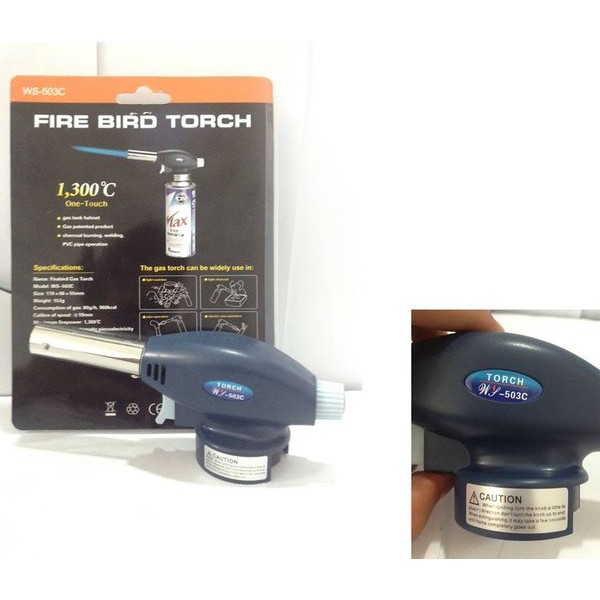 Fire Bird Torch Ws-503c /Kepala Korek Gas Nyala Api Las Bara Super Jet