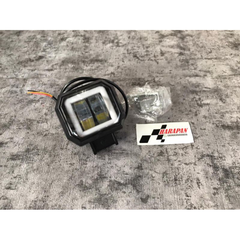 lampu LED hello biru RX king 2 titik RX king rx s KOTAK