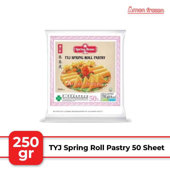 

TYJ SPRING HOME ROLL PASTRY 50 sheet 250gr