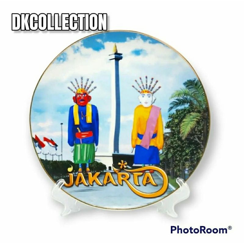 pajangan piring jakarta indonesia souvenir piring pajangan indonesia Jakarta