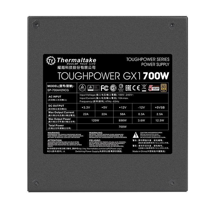 Thermaltake Power Supply Toughpower GX1 700W Gold