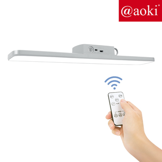AOKI Lampu LED Magnet Remote Dinding Bisa digantung Serbaguna Rechargable USB Warna Aesthetic Led tabung multi warna tahan lama